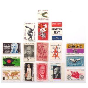 1965 United States Commemorative Stamp Year Set